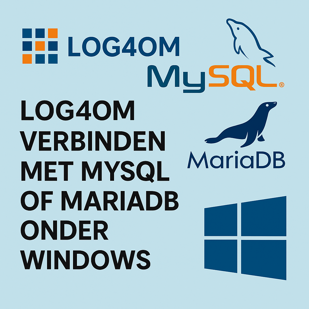 Log4OM verbinden met MySQL of MariaDB onder Windows